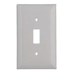 ELECTRIC LINE - Placa Interruptor Sencilla Blanca