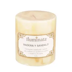 ILUMINATA - Vela Pequeña Sándalo Marfil