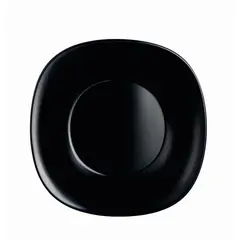 LUMINARC - Plato Hondo 21 cm Carine Negro