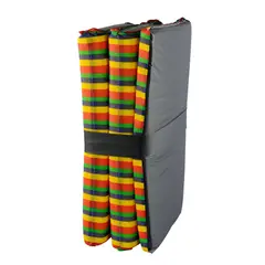 KLIMBER - Colchoneta Modular Impermeable 180 X 60 X 4 Raya/Azul