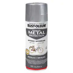 RUST OLEUM - Aerosol Anticorrosivo Plata Metalizado 355ml