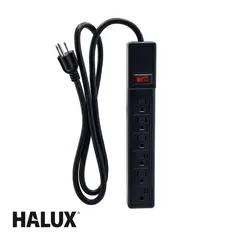 HALUX - Supresor De Picos 6 Salida C/Cable 1.20 Mts De90J