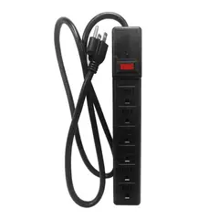 HALUX - Supresor De Picos 6 Salida C/Cable 1.20 Mts De90J
