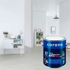 CORONA - Pintura para Interior Antibacterial Blanco 1/4 Galón