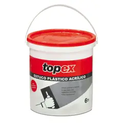TOPEX - Estuco Plástico 1 Galón Interior / Exterior