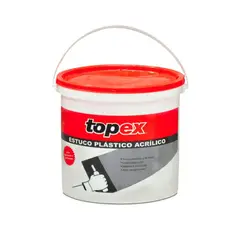TOPEX - Estuco Plástico 1/4 Galón