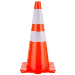 REDLINE - Cono Pvc 70Cm Cinta Reflectiva