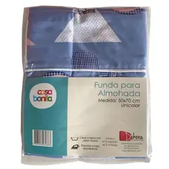 CASA BONITA - Funda Almohada 50x70 Cm Color Surtido