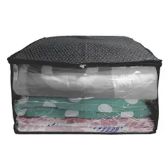 DEKORA - Bolsa Organizadora 48x40x60 cm Negra