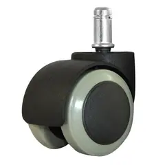 FIXSER - Rodachina Gorro Goma 2' Espigo 25-40Kg