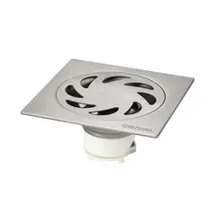 GRIVAL - Rejilla Piso Vanguar 10x10 cm 1,1/2 x 3 Pulg