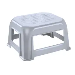 RIMAX - Butaco pequeño gris metalizado
