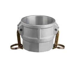 FLEXCO - Acople Rápido En Aluminio Parte D De 3" , Hembra Roscada-Hembra Rápida