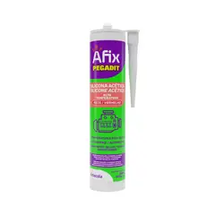 AFIX - Pegadit Silicona Automotriz - Roja - 280 ml