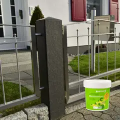 MONTO - Esmalte Multiusos base agua Metalizado Plata Montonature 750 ml