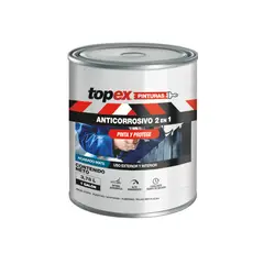 TOPEX - Anticorrosivo para Metal Gris 1 galón