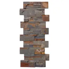 HOLZTEK - Piedra Natural Café 35x18cm Caja 0.504 m2