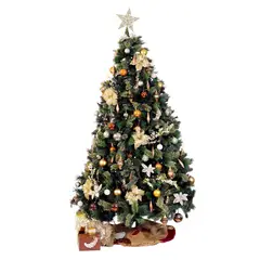 undefined - Árbol de Navidad 240cm x 152cm 1706 Ramas Bicolor C6