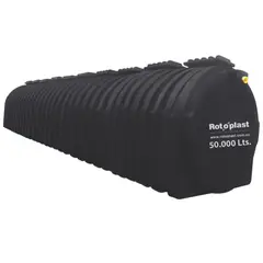 ROTOPLAST - Tanque Cilíndrico Horizontal 50.000 Litros