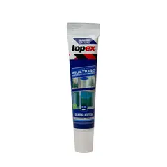 TOPEX - Silicona Acética Sin Fungicida Transparente 82 ml