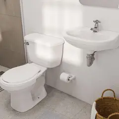 CORONA - Sanitario Acuacer 2 Piezas Blanco Consumo 4.8 l/min