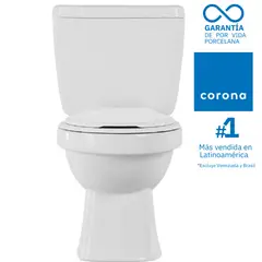 CORONA - Sanitario Acuacer 2 Piezas Blanco Consumo 4.8 l/min