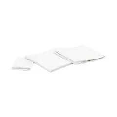 undefined - Juego De Sábanas Sencillo 132 Hilos Blanco
