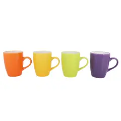 JUST HOME COLLECTION - Mug Cónico X 4 Unidades 300Cc