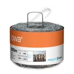 GENERICO - Alambre de Púa Calibre 14 x 500mt 38kg Iowa