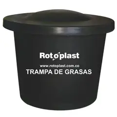 ROTOPLAST - Trampa De Grasas 250 Litros Negra