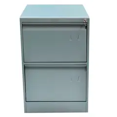 INDUSTRIAS CRUZ - Archivador Metálico 2 Gavetas 73X47X60Cm Gris
