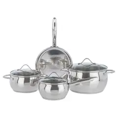 undefined - Batería de Cocina 7 Piezas Acero Apple