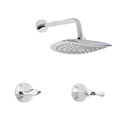 GRICOL - Grifería Ducha Mezcladora 8 Pulgadas Nueva Tedesca Cromada