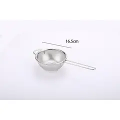 JUST HOME COLLECTION - Colador 16.5 Cm Acero Con Asa Y Base