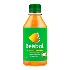 BEISBOL - Destapadores De Cañerías Aceite De Citronela Concentrado 240 ml