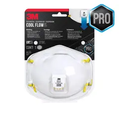 3M - Respirador N95 con Válvula Cool Flow Para Soldadura