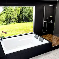 FIRPLAK - Tina Francesa De Empotrar 181 X 123 Cm Blanco