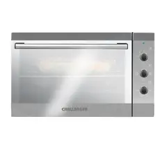 CHALLENGER - Horno de Empotrar Eléctrico con Gratinador 59.5x34 cm Acero Inoxidable HE2485