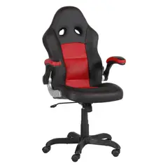 undefined - Silla de Escritorio Sienna Ejecutiva Giratoria Negra Just Home Collection