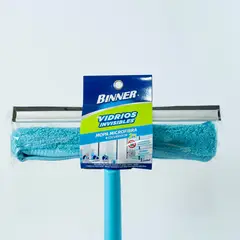 BINNER - Limpiavidrios Extensible 1.40 Metros Microfibra Cleaner