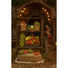 SIN MARCA - Tienda De Frutas 13X9X14 Cm