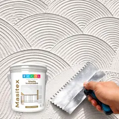 RECOL - Carraplast para Interior y Exterior Blanco 5 galones
