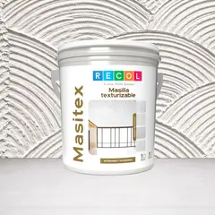 RECOL - Carraplast para Interior y Exterior Blanco 1 galón