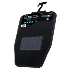 AUTOSTYLE - Tapete Alfombra Lisa Negro 4P Pequeño