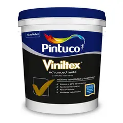 PINTUCO - Pintura para Interior y Exterior Blanco 1/4 Galón