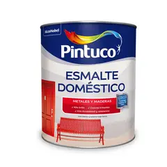 DOMESTICO - Pintura Para Interior Esmalte Tipo 2 Anoloc Champaña 1 Galón