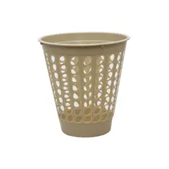 RIMAX - Papelera Calada 5 Litros Beige