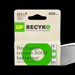 GP - Pila Recargable AAA Ekopower 600 Mah