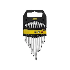 STANLEY - Juego 12 Llaves Combinadas 7-19mm