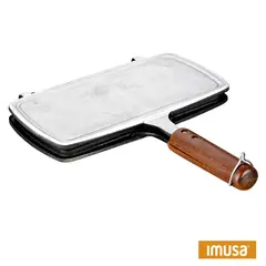 IMUSA - Sanduchera Doble en Aluminio